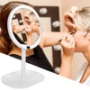 Makeup Mirror 10X Magnification LED Induction Portable Vanity Mirror for