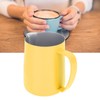 Coffee Latte Art Pitchers Bevel Design 450ml Stainless Steel Milk