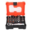 23 Pcs Socket Wrench Set Multi Functional 1/4 Inch Drive