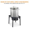 Camplux Propane Burner 130,000 BTU, Single Gas Burners, Outdoor Stove