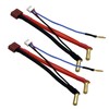 RC Car Hardcase Connector Cable, RC Car Cable T Plug