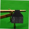 CORHAD Ergonomic Billiard Chalk Holder Pool Cue Clamp Bag Portable