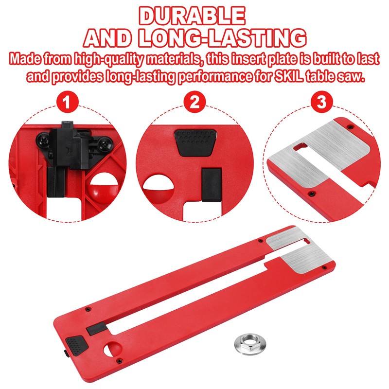 STA6307 Dado Insert Plate fits for Skil Table Saw TS6307-00