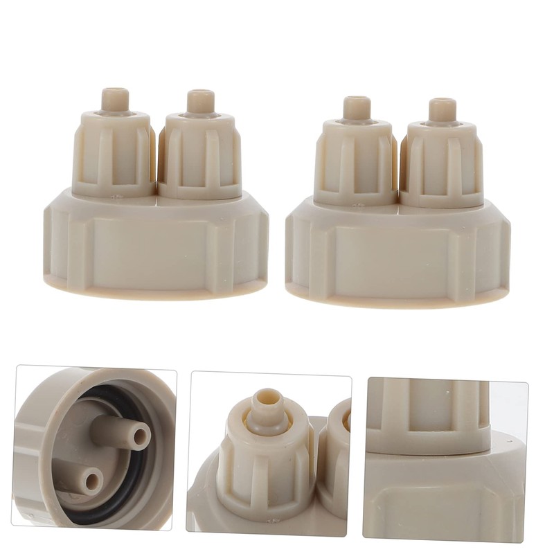 BESPORTBLE 6 Pack Bottle Caps Co2 Bottle Caps for Reactor