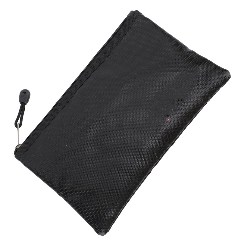 Fireproof Waterproof Document Bag Silicone Fiberglass Fabric Fireproof Pouch Large