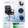 BOSS Office Products Chairs Guest Seating, Black