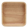 Wood Salad Bowl Square Thicked Simple Food Rice Salad Bowl