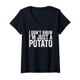 I Don't Know I'm Just A Potato V-Neck T-Shirt