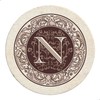 Thirstystone Monogram Letter N 4 Pack Sandstone Coasters Manufactured in