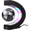 Magnetic Levitating Globe with LED Light，Floating Worlds Map，Desk trinkets，Home Office