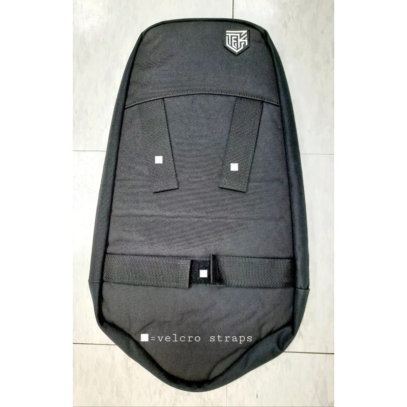 509 Black Backcountry Snowmobile Tekvest Back Pack Snocross Snowcross -