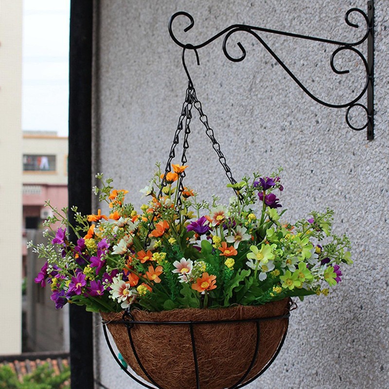 Spotact 2 Pcs Outdoor Hanging Plants Hangers 11.81 * 7.48