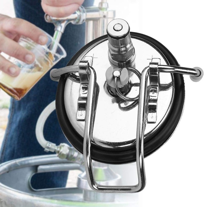 Carbonation Keg Lid Homebrew Replacement Fit for Kegs Kit with