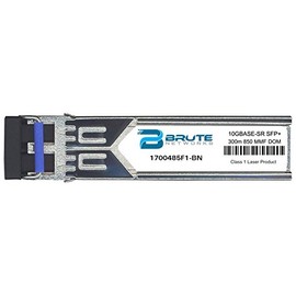 Brute Networks 1700485F1-BN - 10GBASE-SR 300m MMF 850nm SFP+ Transceiver (Compatible with OEM PN# 1700485F1)