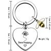 JMIMO Bee Happy Keyring Gifts for Women Girls Comfort gifts