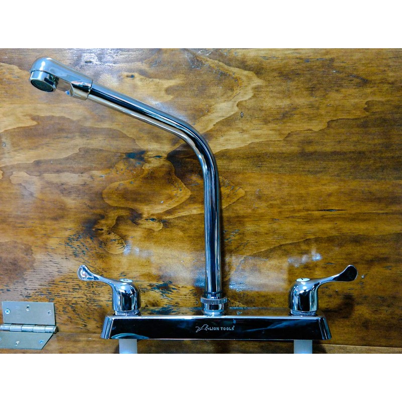 Llave Mezcladora Para Fregadero Tarja Cocina Económica Cuerpo POM