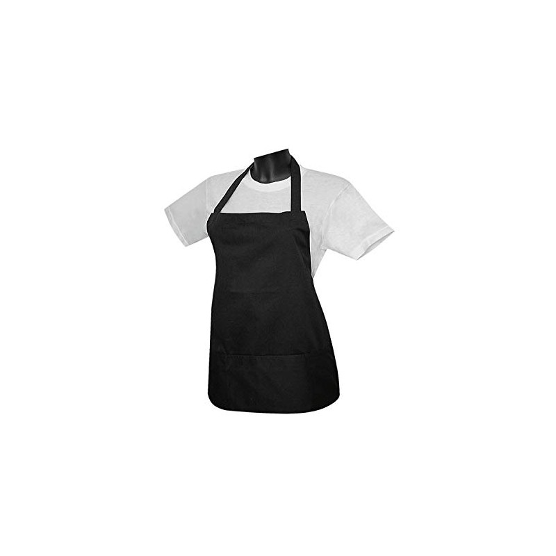 MISEMIYA - Grembiule Cuoco Unisex Chef Cameriere Grembiule da Cucina