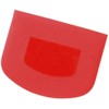 KAI DL7034 KAI Embossed Scraper, Red, Non-Stick, Bready SELECT Made