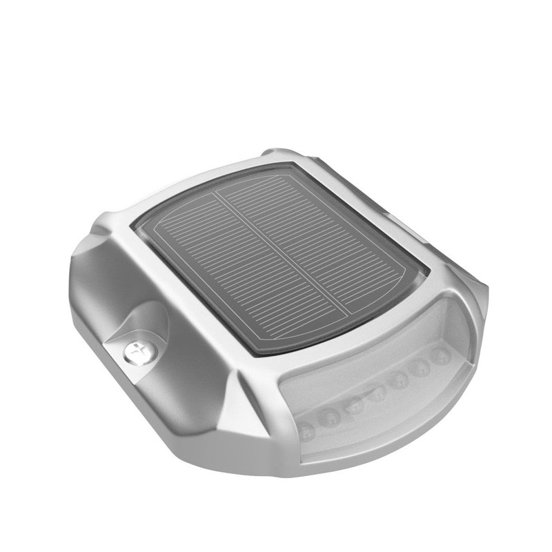 VOLISUN Solar Driveway Lights 4-Pack, 2 Colors in 1, LED