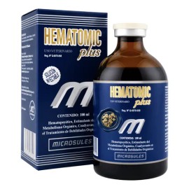 Hematomic Plus 100ml Antianémico Animal Vitaminas Minerales