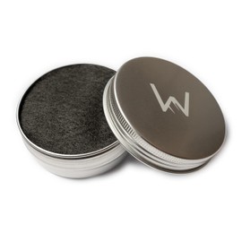 WiKa UltraLight: Spiritus cooker made of aluminium with carbon felt. Alcohol cooker for your bushcraft, camping, hiking and outdoor activities. Quick, powerful and leak-proof, only 23 g