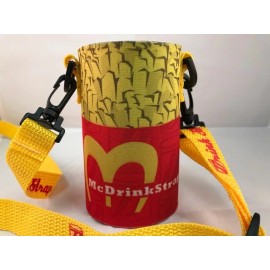 Drink Strap Koozie Holder Necklace Drinkstrap Beer Soda Can Bottle Cooler New McDrinkstrap