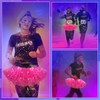 2 Pack LED Tutu Skirt Light up Tutus 5 Layered