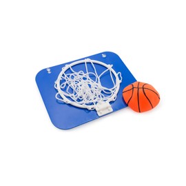Mini Basketball Hoop - Basketball Hoop Office or Toilet - Gift (White Background)