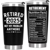 Breezy Valley Funny Retirement Gifts for Men Women, Retirement Cup