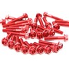 Autobahn88 Motorcycle Engine Bolt Dress-up Kit, compatible with Kawasaki KX125
