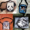 Kuiaobaty Cute Panda Print Women Crossbody Bag Animals Small Messenger