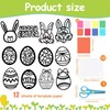 Tadpolez Easter Craft Children, Easter Paper Craft Set, Easter Eggs