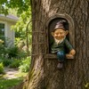 Tree Gnome Decoration for Garden Décor – Whimsical Window Elf