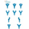 Dentojoy Autoclavable Dental/Orthodontic Impression Trays Pack of 10 Pcs