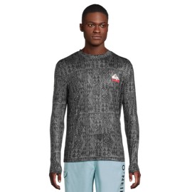 Quiksilver Men's Standard Hi Long Sleeve Surf Tee, Iron