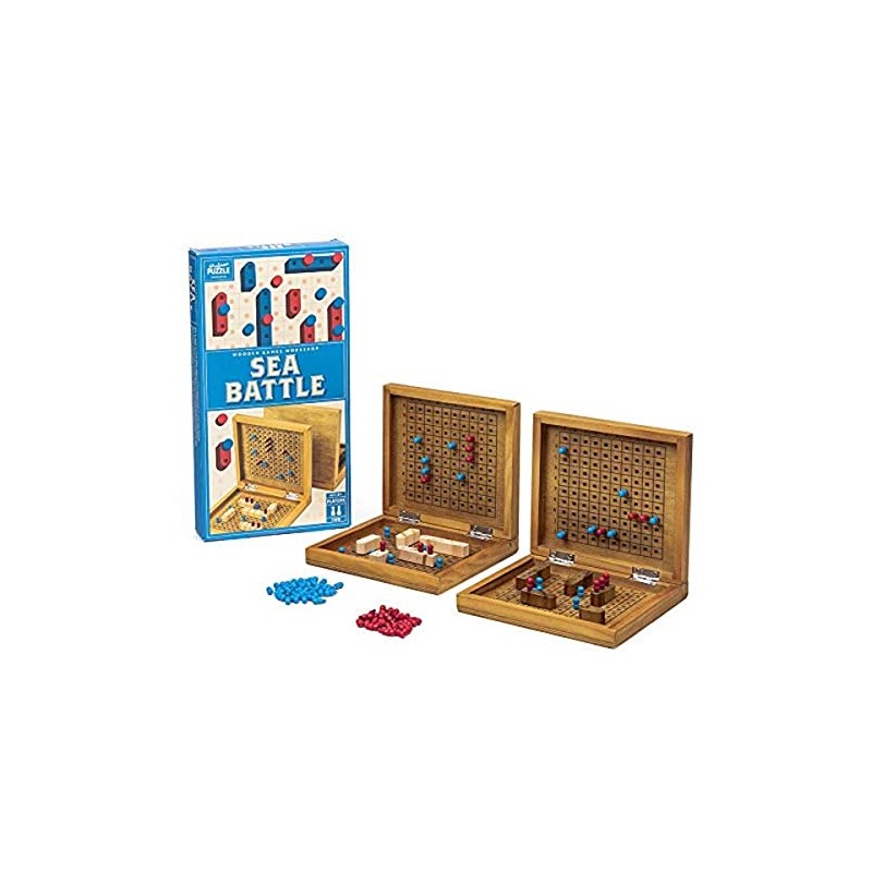 Sea Battle - A Wooden take on The Traditional 2