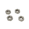 FixtureDisplays M3 Hex Head Steel Nuts (100PK), 0.5MM Pitch, 5.32MM