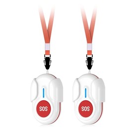 CallToU Wireless Call Buttons for Caregiver Pager and Calling System Waterproof Call Bell Nurse Alert Call Buttons for Elderly/Patient/Disable/ Home-BT009(Need to Be Paired with Receiver to Work)