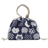 Canvas Material, Lunch Bag, Drawstring Lunch Bag, Large Capacity, Convenient,