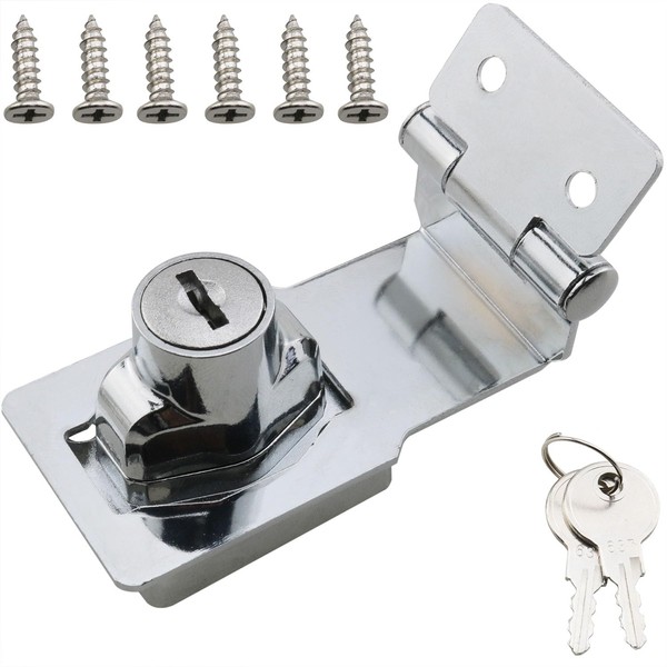 DGZZI 90 Degree Right Angle 2.5 Inch Security Buckle Lock