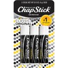 ChapStick Classic (3 Sticks) Original Flavor Skin Protectant Flavored Lip