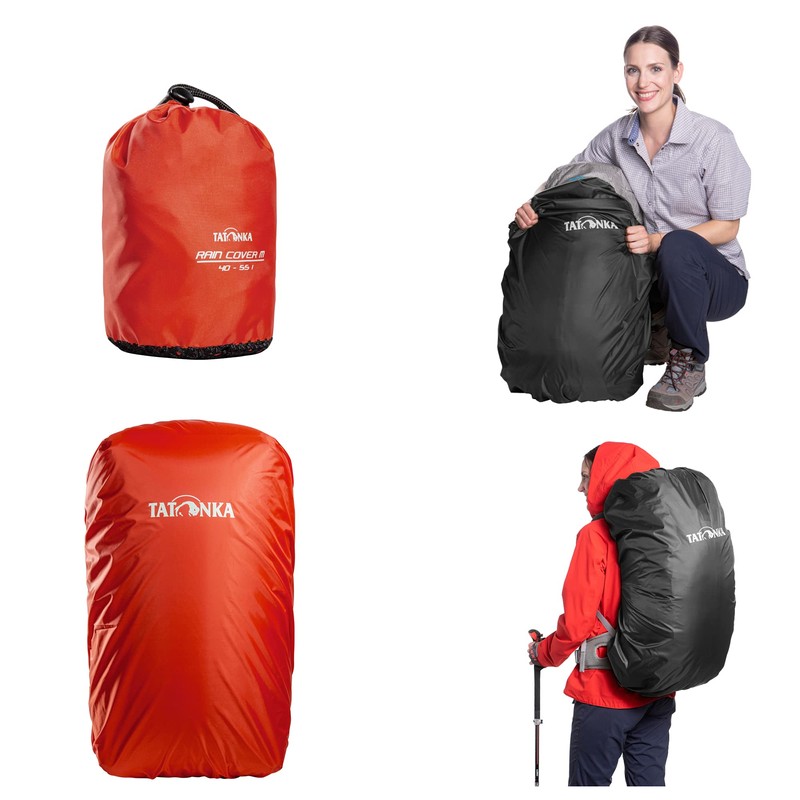 TATONKA Backpack Rain Cover 40-55 – Lightweight, Waterproof Rain Cover