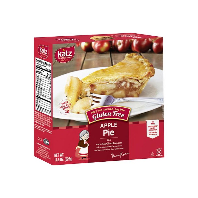 Katz Gluten Free Personal Size Apple Pie - Dairy Free,