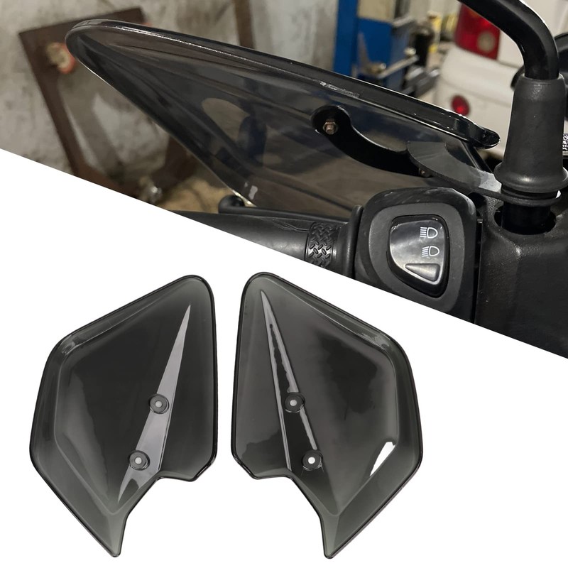Motorcycle Handguard Smoky Handlebar Handguards Protect Your Hands From Wind