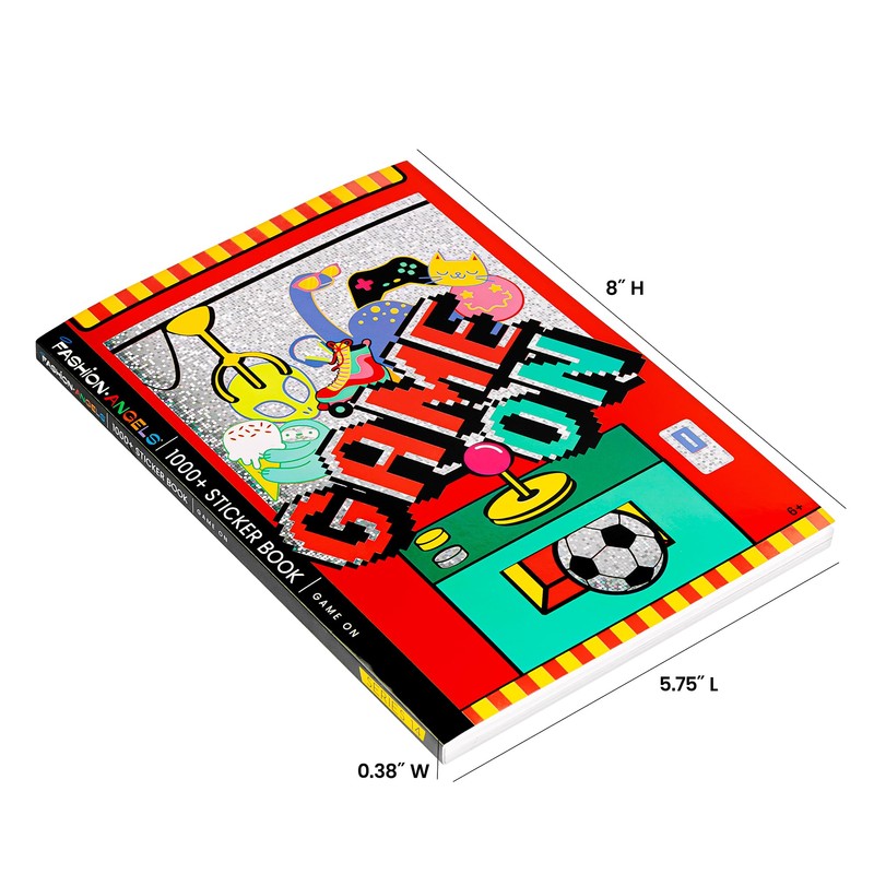 Fashion Angels 1000+ Game On Stickers for Kids - Gaming