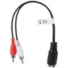 Goobay 50004 Audio Cable Adapter, DIN Female to Stereo RCA