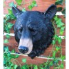 Ebros Large Olympic Black Bear Head Wall Decor Plaque 16"Tall