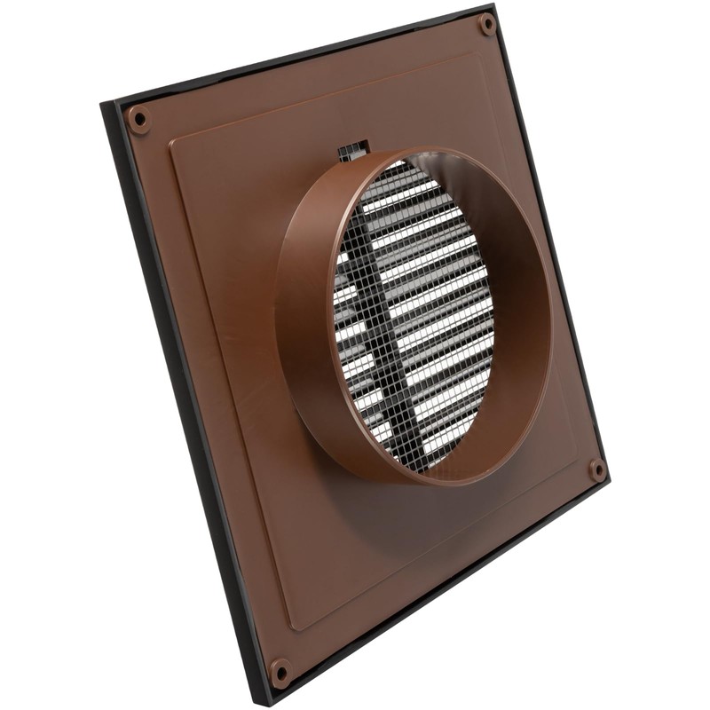 Vent Systems 100mm Outdoor Vent Cover - Bathroom Exhaust Vent