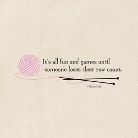 CafePress Yarn Funny #7 Tote Bag Reusable Natural Beige Canvas Shopping Bag