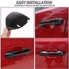 Lcojicep ABS Exterior Door Handle Protector Trim Frame Cover Compatible